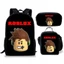 Roblox Anime In Hình Ba Lô Trẻ Em 3 Bộ: Túi Đeo Vai, Hộp Đựng Bút Chì, Phù Hợp Học Sinh Tiểu Học Và Trung Học