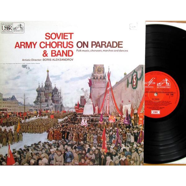 Đĩa Than Vinyl Soviet Army Chorus & Band, Boris Alexandrov On