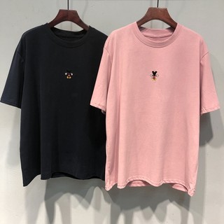 Áo thun HIIXIIVI cotton tay ngắn dáng suông in họa tiết trẻ trung thời trang unisex size 5XL
