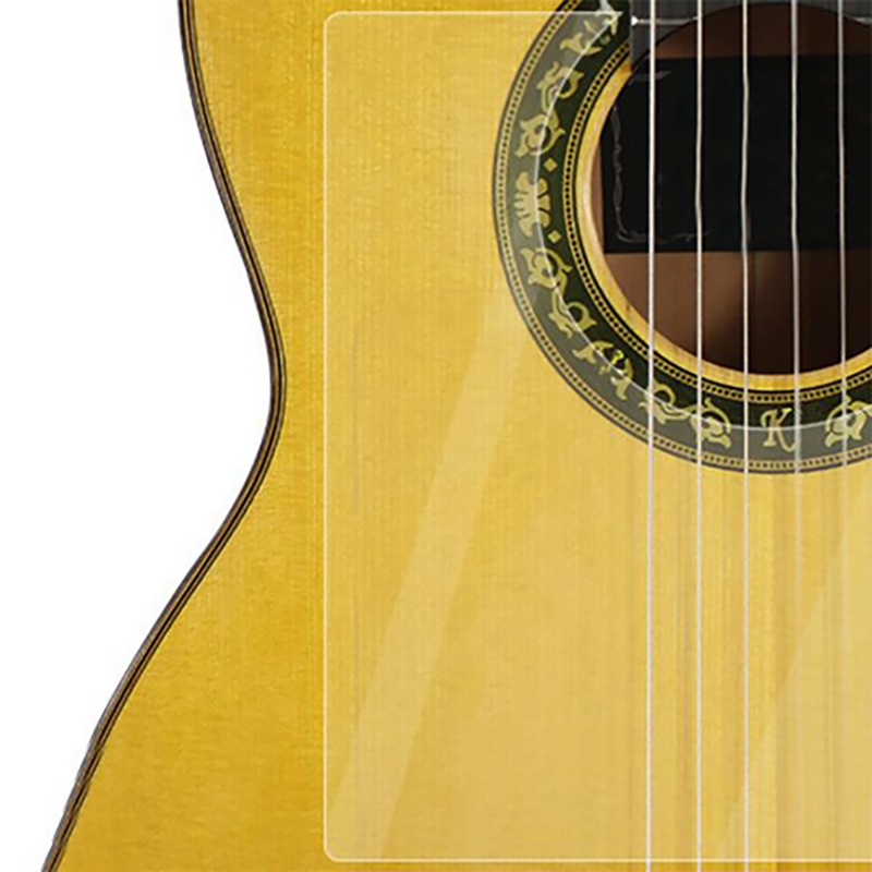 Tấm bảo vệ cổ điển dân gian trong suốt Pickguard chống trầy xước cho các bộ phận đàn guitar Flamenco