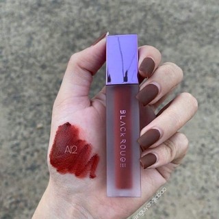 Son Black Rouge A12 màu đỏ gạch ver 2 nắp tím nhập khẩu chính hãng - Bebeau