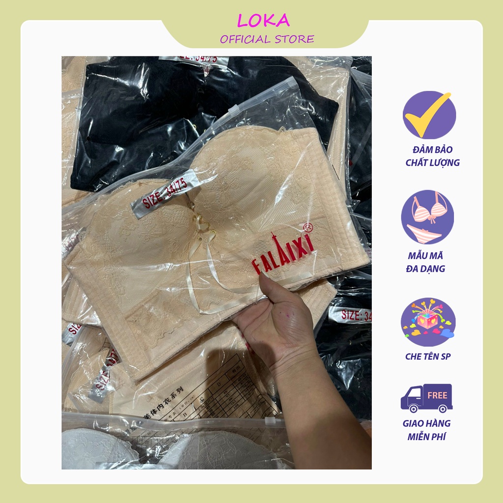 [AN08] Áo ngực không dây, áo cúp ngực định hình rút dây tạo khe, đệm bàn tay nâng ngực | BigBuy360 - bigbuy360.vn