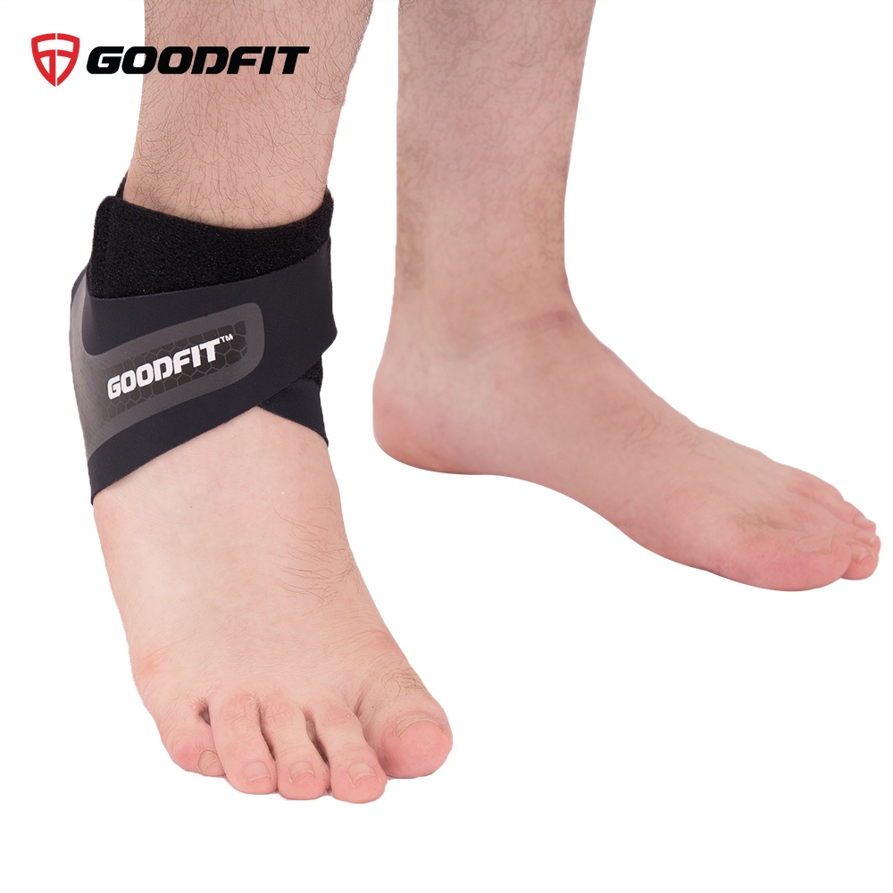 Băng bảo vệ cổ chân, băng quấn cổ chân, mắt cá chân GoodFit GF611A mỏng nhẹ, miếng dán chắc chắn