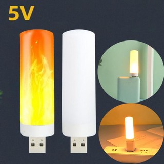 Đèn led usb 5v Tạo Hiệu Ứng Ngọn Lửa Độc Đáo Trang Trí Tiệc