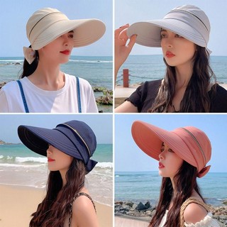 Mũ chống nắng HOBBYIN Vành rộng Mũ Panama ngoài trời có thể gập lại thông thường