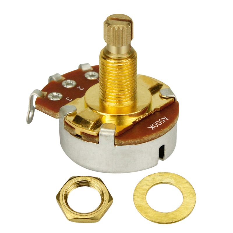 Ppy 1Pc A500K Đàn Guitar Nồi Âm Lượng Điều Khiển Chiết Áp Amp Đàn Guitar Điện Phần Âm Lượng Trục Đàn Guitar Accessor