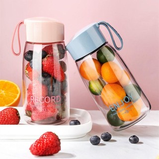 CLEARLINE 380ml Chai Nước Chống Rò Rỉ Thời Trang Nhựa Tinh Tế Cốc