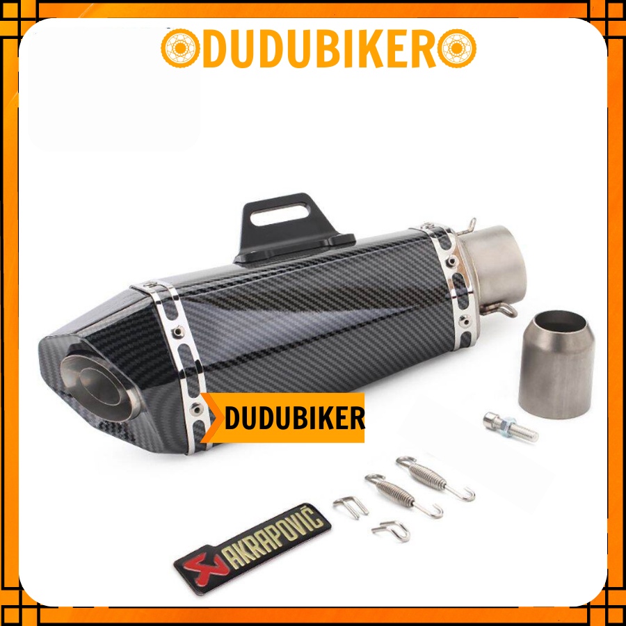 [Full Carbon] Pô Akrapovic Đùi gà, Pô Akra R9 cao cấp hàng nhập khẩu ...