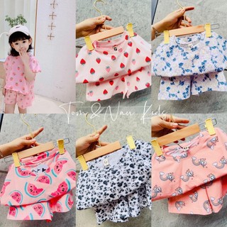 S45-[tomnaukid] Set BỘ TRÁI CÂY bé gái siêu đáng yêu - Size 9-28Kg