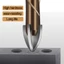 YYlingx cross tile drill bit, 3-12mm four-edged cross hexagon tile drill, hole opener công cụ khoan đa chức năng bê tông