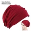 ESSENCEH Nữ Ung Thư Hồi Giáo Mũ Khăn Vải Co Giãn Đầu Mũ Ruffle Hat