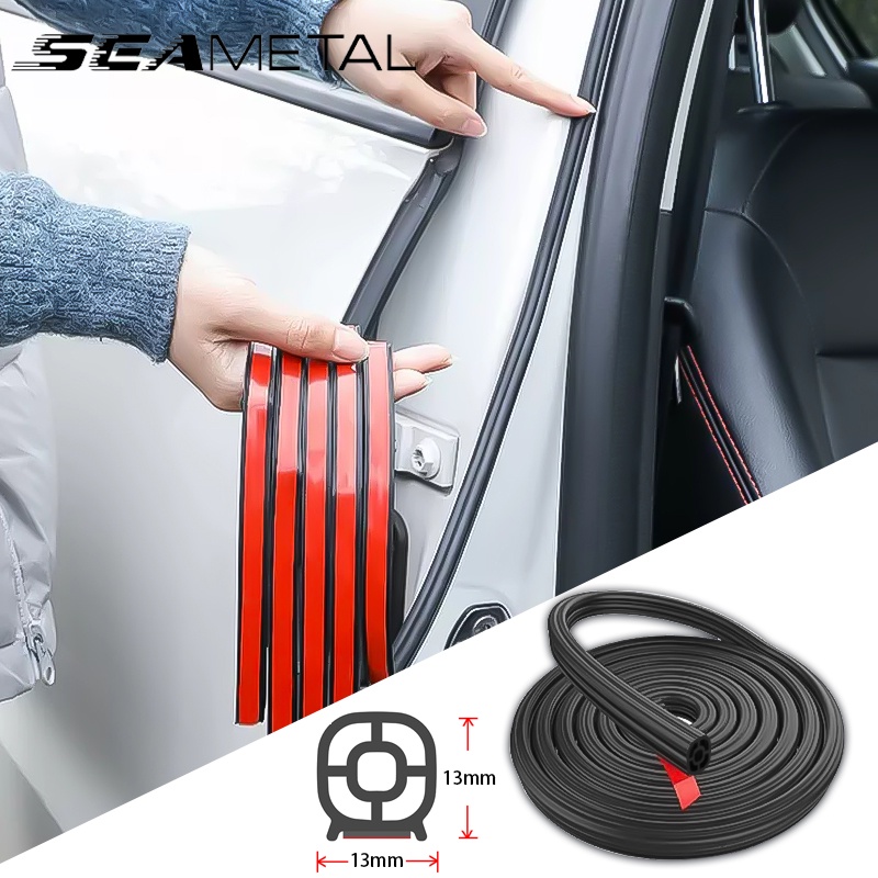 Cuộn dây cao su SEAMETAL dán mép cửa xe hơi hai lớp cách âm chống nước chống bụi 25 / 16 / 5m