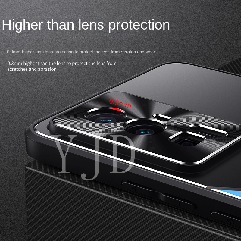 Ốp Điện Thoại Hợp Kim Nhôm Chống Sốc Cho Redmi K60 Pro K60E