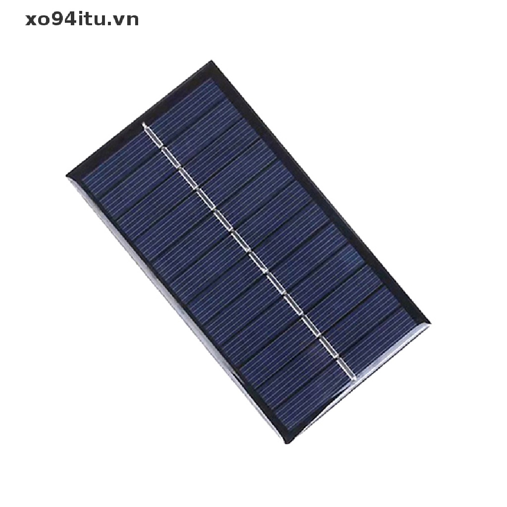 Bảng điều khiển năng lượng mặt trời XOITU 1W 5V DIY Bảng điều khiển Silicon năng lượng mặt trời nhỏ cho bộ sạc điện thoại di động Đèn gia đình Bảng tế bào năng lượng mặt trời VN