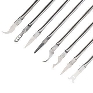Dusur Set 8 Dụng Cụ Tháo Gỡ burin Bằng Kim Loại Chuyên Dụng Cho crowbar opening