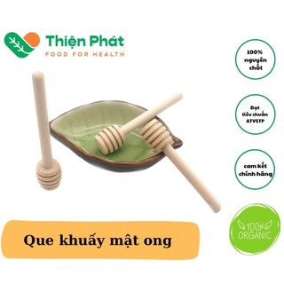 Que khuấy mật ong bằng gỗ 8cm/3.15in