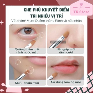 Cọ kẻ mắt và che chuyết điểm Gecomo trang điểm mắt chuyên nghiệp