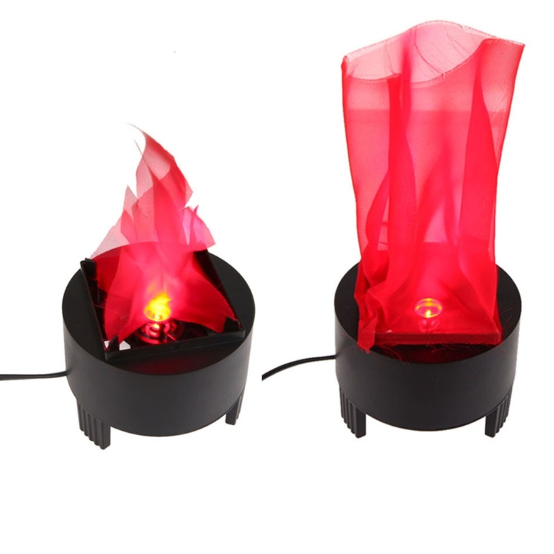 Pop đèn ngọn lửa giả điện lửa trại nhân tạo nhấp nháy ngọn lửa đèn bàn ngọn lửa thực tế hiệu ứng sân khấu ánh sáng hallowee