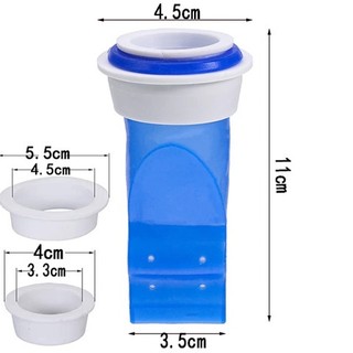 Bộ Phụ Kiện Ngăn Mùi Hôi Chặn Côn Trùng Chất Liệu Silicone Dùng Cho Lỗ Thoát Sàn Nhà Vệ Sinh Ống Thoát Nước 88365
