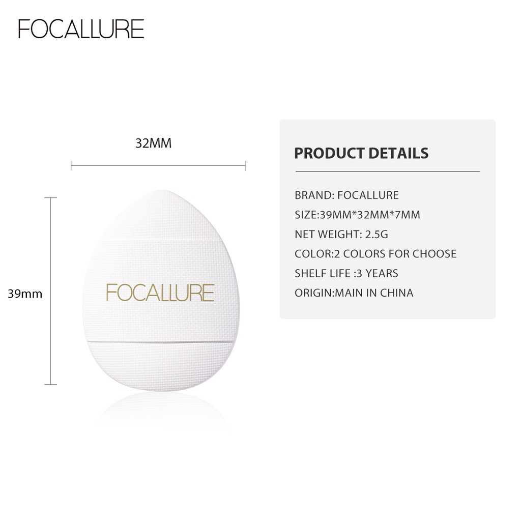 Bông Mút Trang Điểm Mini Mềm Mại Focallure Make-up Puff T03