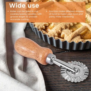 Máy cắt bánh ngọt - Bánh xe cắt mì ống - Máy cắt bánh xe Ravioli Crimper Máy cắt bột bánh xe cho phụ kiện bánh mì ống nhà bếp