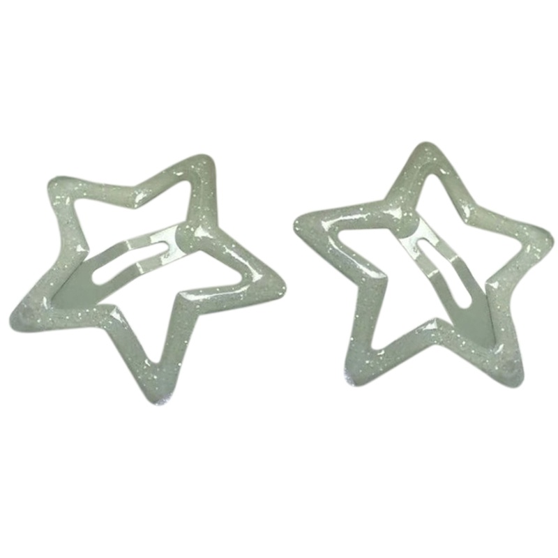Coo star kẹp tóc dễ thương ngọt ngào kẹp tóc ngôi sao rỗng ngôi sao trang trí mũ nón lấp lánh kẹp tóc kẹp barrettes