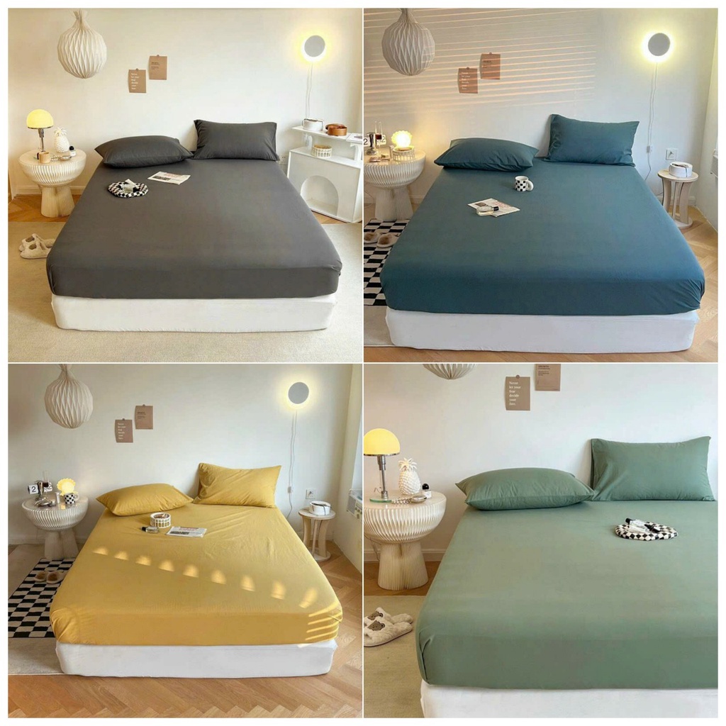 Ga giường cotton tici Drap trải giường kích thước 1m6,1m8,2m2