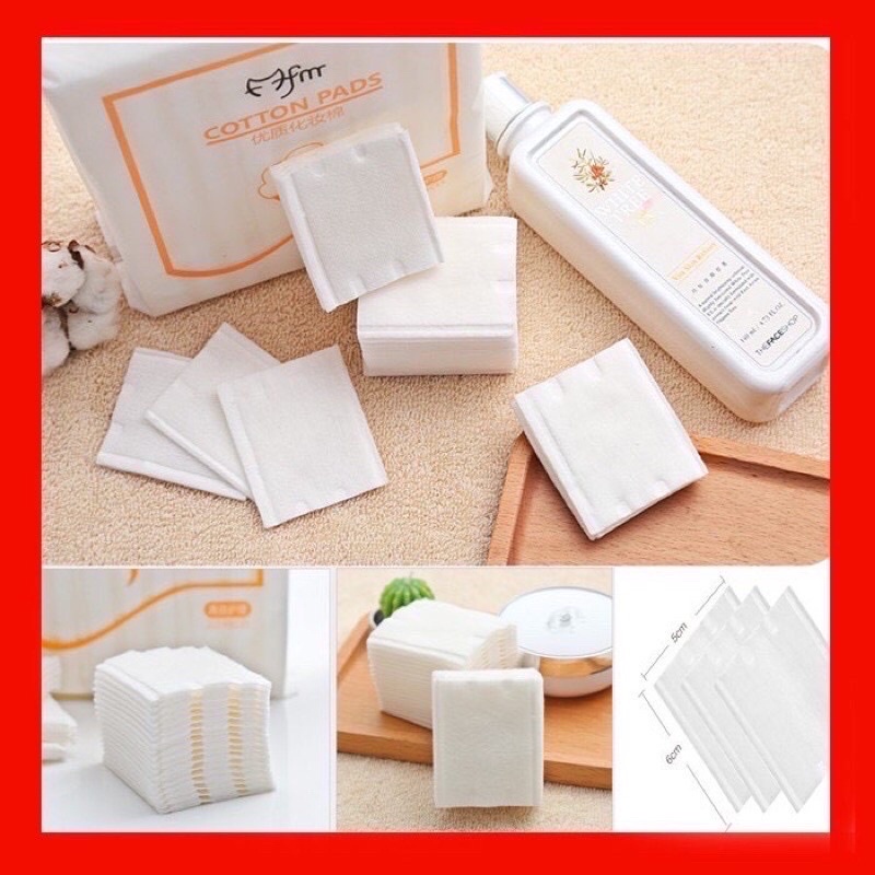 [ CHÍNH HÃNG] Bông tẩy trang 222 miếng - cotton pads
