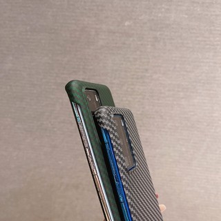 Ốp Điện Thoại Kết Cấu Sợi Carbon Mỏng Không Khung Cho Huawei Nova 10 Pro 9 P50 P40 P30 Mate 50 40 30 Vỏ Nhựa Cứng K01