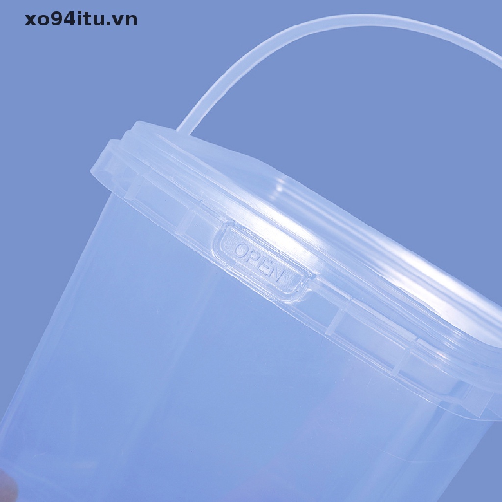 Xô Nhựa Đựng Thực Phẩm Có Nắp Và Tay Cầm XOITU 280ML / 500ML / 1L / 2L