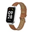 Dây Đeo Bằng Da + Khung Kim Loại Bảo Vệ Cho Redmi Smart Band 2 Band 2 Xiaomi Mi Band 8 Active