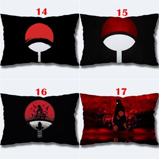 Hoạt Hình Gia Đình Sasuke Itachi Logo Hình Chữ Nhật Gối Anime Nhật Bản Naruto In Một Mặt Polyeste Sofa Đệm Trang Trí Nhà Cửa (Không Có Lõi)