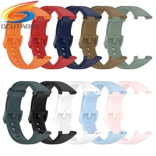 Dây Đeo Thay Thế Chất Liệu Silicon Màu Trơn Cho Xiaomi Mi Band 7 Pro