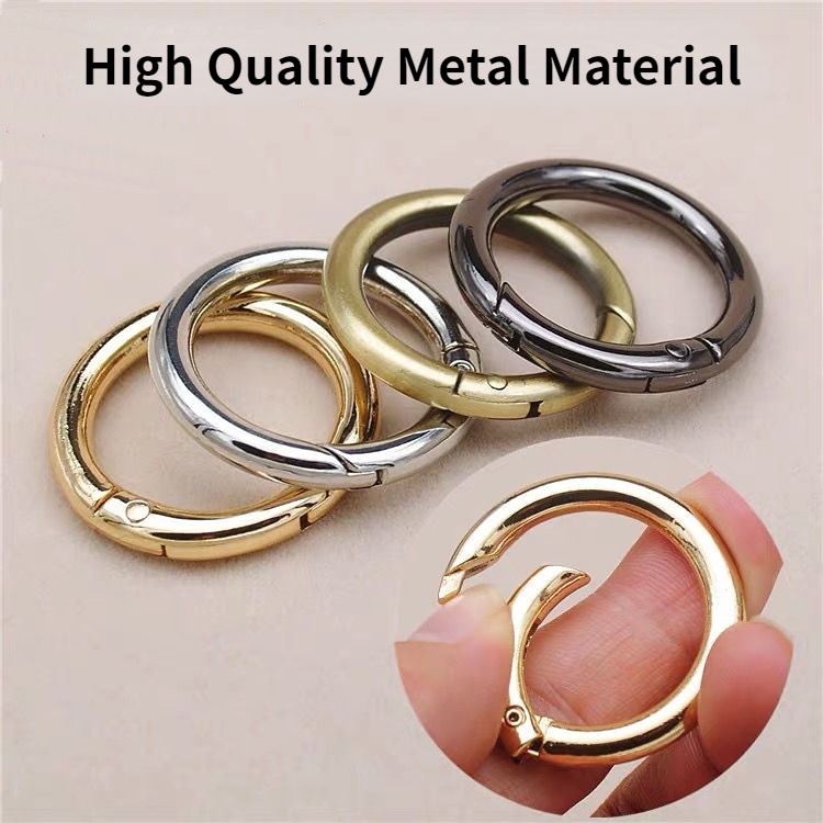 Bộ 4 Vòng Khóa Kim Loại Chuyên Dụng Dành Cho Túi Xách