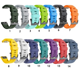 Dây Đeo Silicon 22mm 26mm Tháo Gỡ Nhanh Cho Garmin Fenix 5 5X Plus 6 6X 7 7X / Forerunner 745 935 945 955 / instinct 2