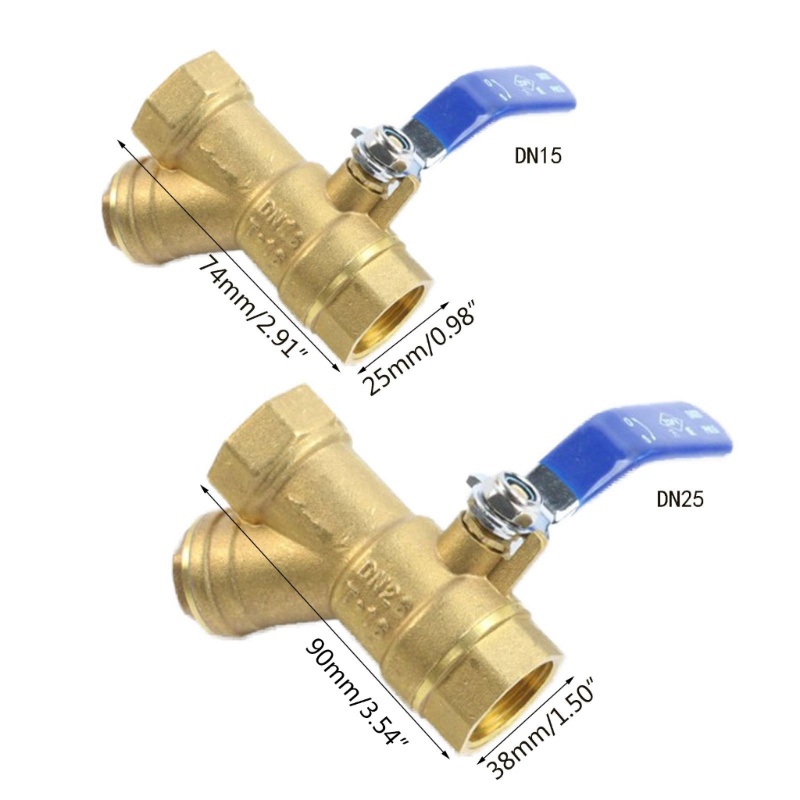 YOI DN15 DN25 Sợi Lọc Đồng Thau Van Lọc Hình Chữ Y Đồng Lọc Van Lọc