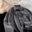 < Size Lớn > Áo Sơ Mi Ren Retro Nam Tay Dài Thu Đông Rời Size Lớn Áo Sơ Mi Top