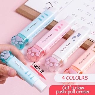 Tẩy Bút Chì Hình Chân Mèo Hoạt Hình Dễ Thương