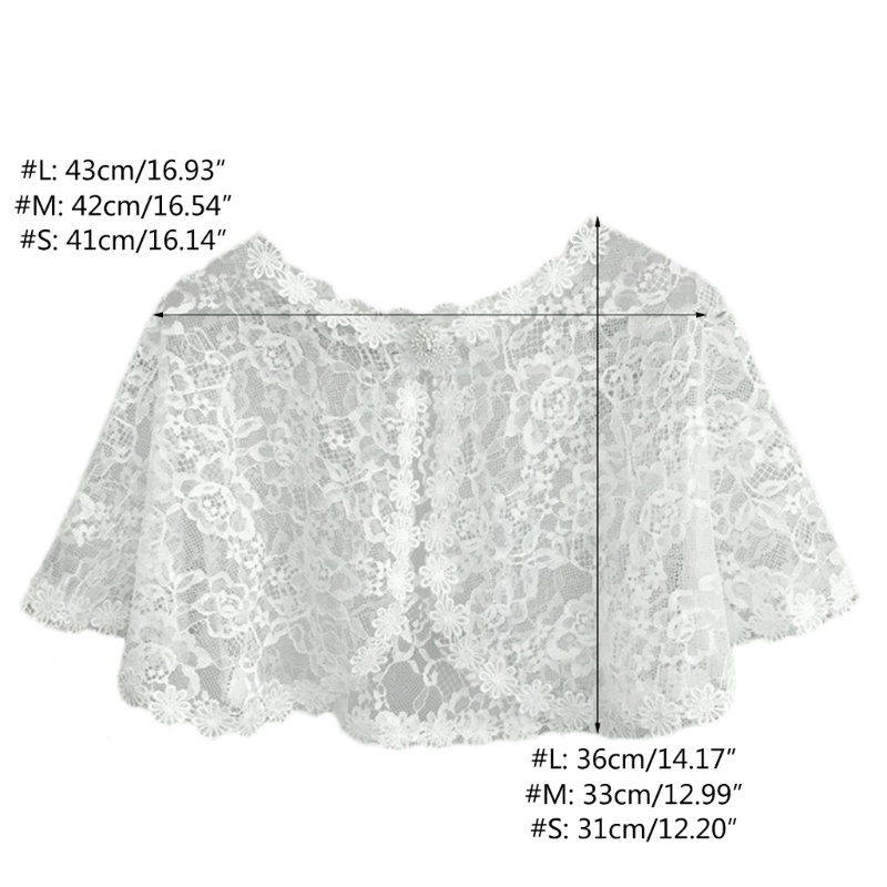 Vic Girls Ren Bolero Mũi Cho Hoa Cô Gái Khăn Choàng Quấn Khăn Cho Váy quây