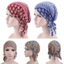 MERIGGIARE Mũ Cotton gió Bandana, Khăn xếp in hoa thông thường mùa xuân, Mũ ngủ Bohemia thời trang Beanies Headwrap Nữ Quốc gia