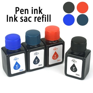 Bút Mực Nước 20ml Bằng Nhựa Không Có Cacbon