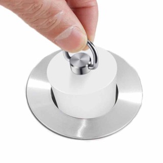 1 Máy Tính Silicon Niêm Phong Cắm Tắm Chặn Cống Ống Có Tay Cầm Thoát Nước Sàn Khử Mùi Bao Vòng Nhà Bếp Phòng Tắm Thoát Nước Phụ Kiện