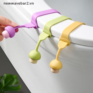 1 Miếng Silicone Nhấc Nắp Bồn Cầu Hình Nấm