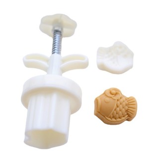 Cli Chất Liệu Nhựa Khuôn Bánh Trung Thu Tem Bánh Trung Thu Hoạt Hình Hình Hình Cá Bánh Trung Thu Dụng Cụ