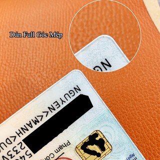 Miếng dán cường lực Nano 9H+ bảo vệ Căn cước công dân - CCCD gắn chip chống gãy vỡ, chống trầy xước, không để lại keo