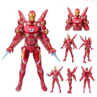 Đồ trang trí Nhân Vật Người Nhện Hulk Mark50 Có Khớp Cử Động Độc Đáo