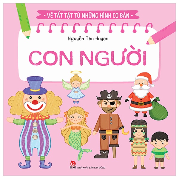 Ảnh Sách - Combo Vẽ Tất Tật Từ Những Hình Cơ Bản ( Lẻ Tập ) - Kim Đồng 4