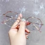 【COD 】Mắt kính chống bức xạ-0.25 -0.75 -1.25 -1.75 -2.25 -2.75 -3.25 -3.75 -4.25 -4.75 -5.25 -5.75 ° độ dành cho nam và nữ mắt kính tròn gọng kín 074