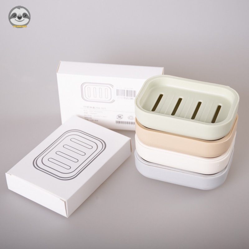 Hộp Đựng Xà Phòng Bằng Nhựa Dày Dặn Phong Cách muji Nhật Bản
