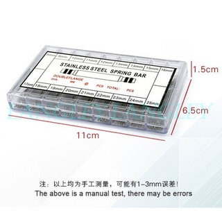 Bộ 360 Chốt Lò Xo Bằng Thép Không Gỉ 8mm-25mm Sửa Chữa Đồng Hồ